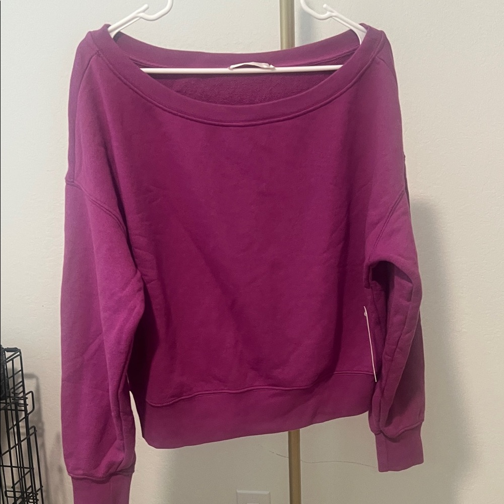 Spiritual Gangster, la Vida off shoulder sweatshirt